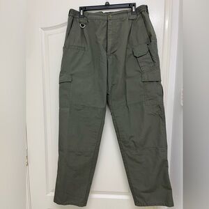 CQR Olive Utility Cargo Pants for Men